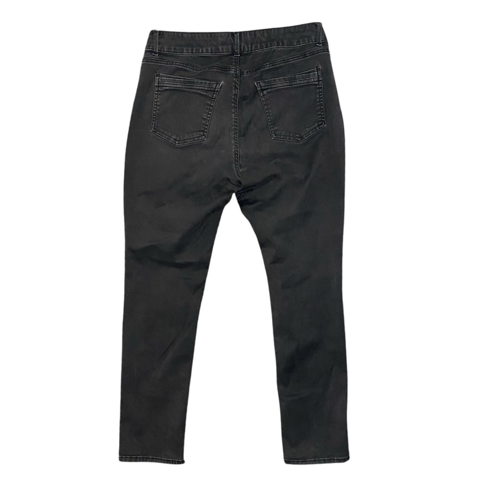 Riders by Lee Women's Mid Rise Stretchy Black Skinny Jeans - Picture 2 of 6
